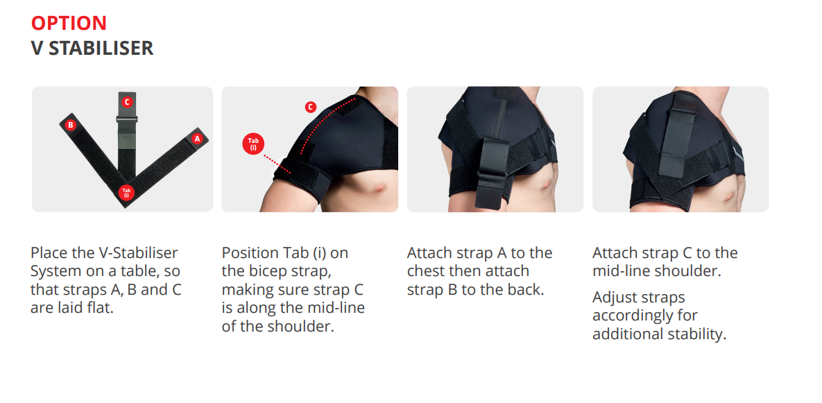 Thermal Adjustable Shoulder with V Stabiliser