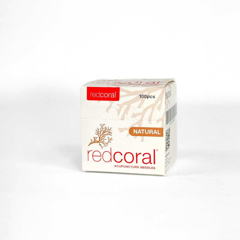 Acupuncture Needles - Red Coral Natural