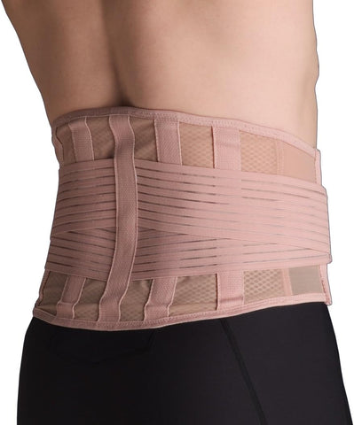 adjustable lumbar back support brace for pain relief