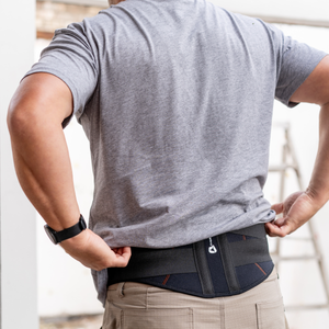Thermal Adjustable Lumbar Support - Black