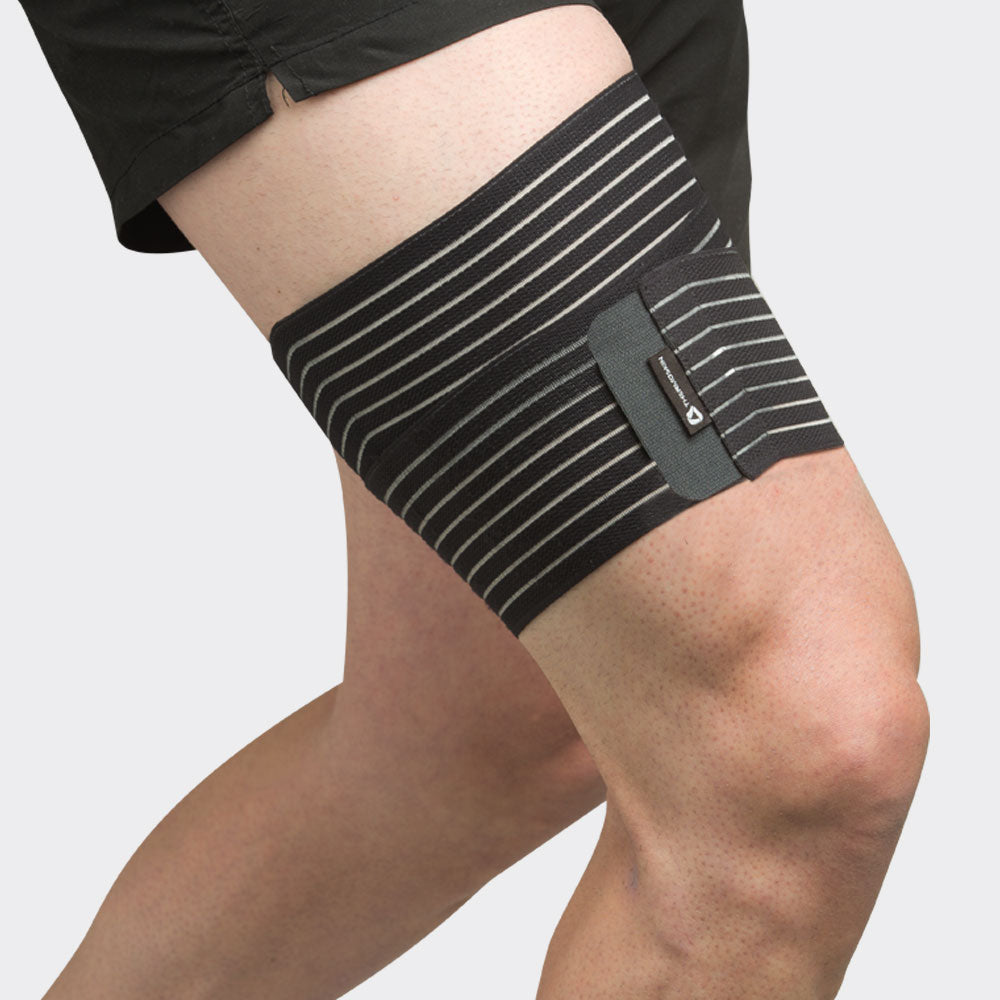 EBTOOLS Full Leg Brace,Adjustable Knee Joint Breathable Knee Splint Leg  Support Brace,Leg Brace 